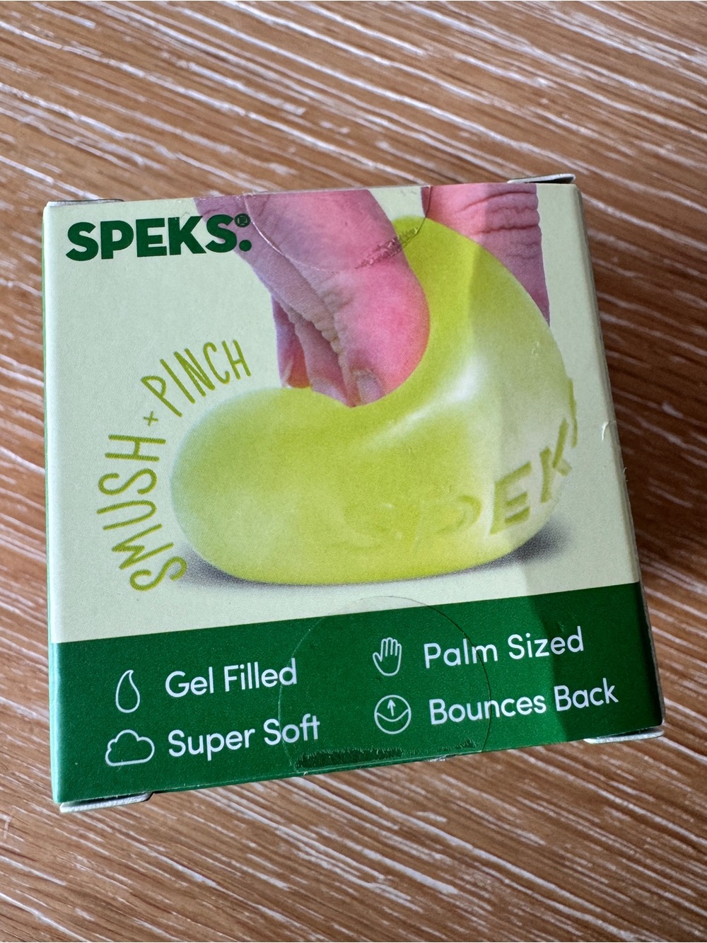 NWT SPEKS Gump ALGAE Memory Gel Stress Ball Original Size Sealed & Ready to Ship - Picture 4 of 10